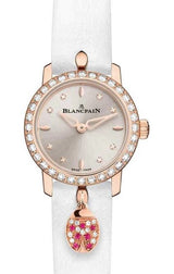 Blancpain Ladybird Ultraplate Szampański 22 mm Złoto różowe 0063C-2987-63A