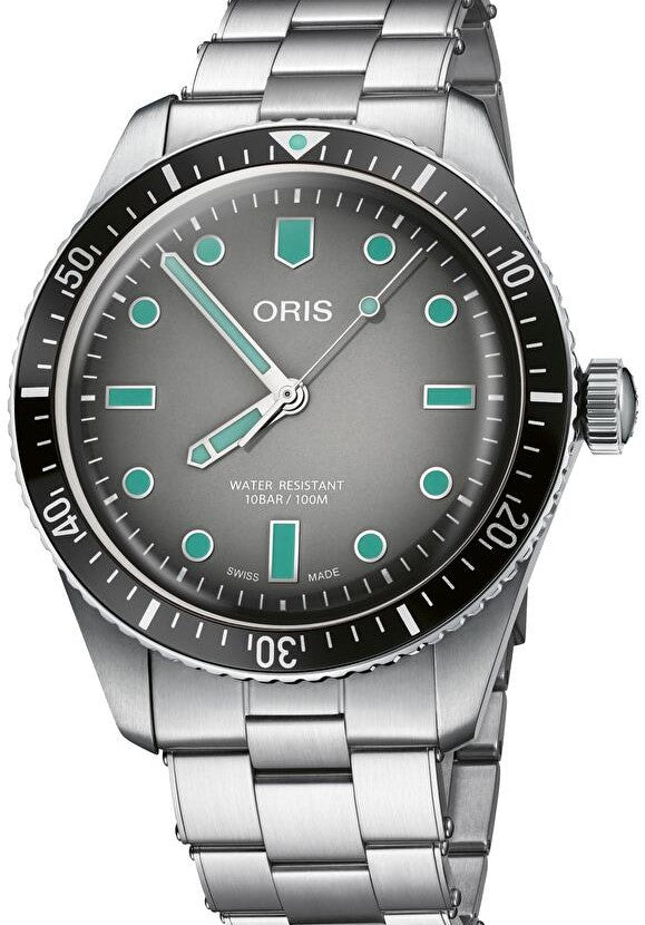 Oris Divers Sixty Five Szary 40 mm Stal 0173377074053-0782018