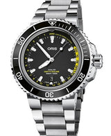 Oris Aquis Depth Gauge Czarny 45.8 mm Stal 0173377554154-SetMB