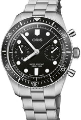Oris Divers Sixty Five Czarny 40 mm Stal 0177177914054-0782018