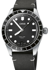 Oris Divers Sixty Five Czarny 40 mm Stal 0140077724054-0752082