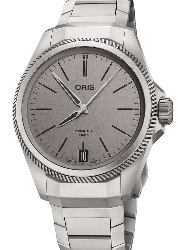 Oris ProPilot X Calibre 400 Szary 39 mm Tytan