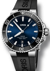 Oris Aquis Date Niebieski 44 mm Stal 0173377304135-0742464EB
