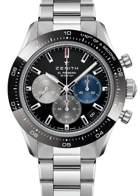 Zenith Chronomaster Sport Czarny 41 mm Stal 03.3100.3600/21.M3100