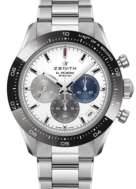 Zenith Chronomaster Sport Biały 41 mm Stal 03.3100.3600/69.M3100
