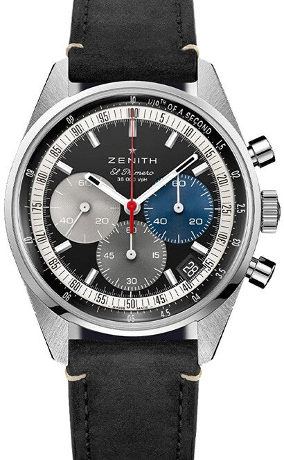 Zenith Chronomaster Czarny 38 mm Stal 03.3200.3600/22.C908