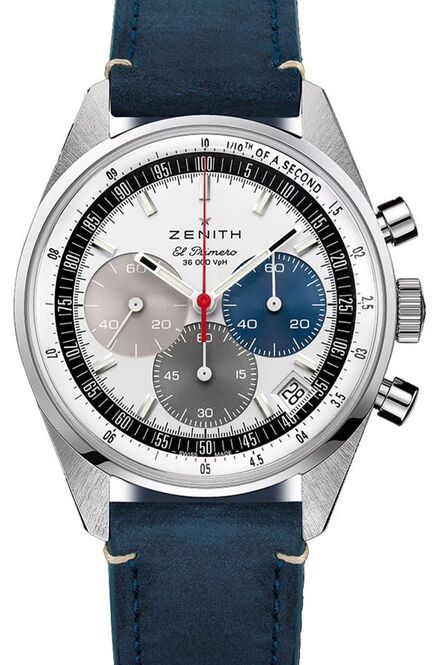 Zenith Chronomaster Original Srebrny 38 mm Stal 03.3200.3600/69.C902