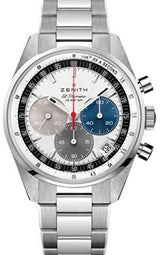 Zenith El Primero Chronomaster Biały 38 mm Stal 03.3200.3600/69.M3200