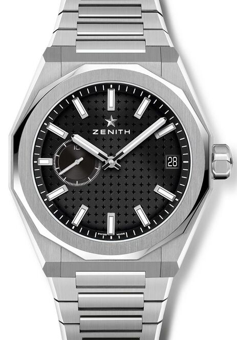 Zenith Defy Skyline Czarny 41 mm Stal 03.9300.3620/21.I001
