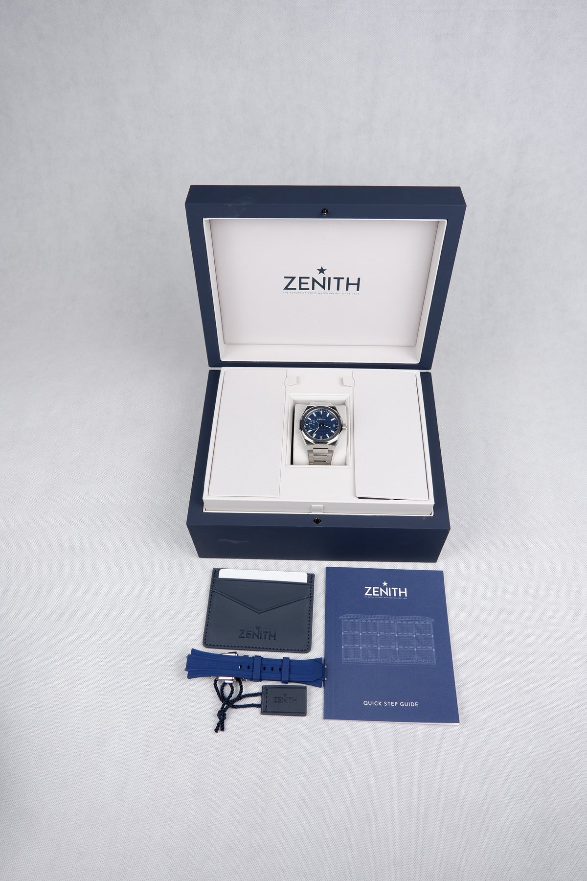 Zenith Defy Skyline Niebieski 41 mm Stal 03.9300.3620/51.I001