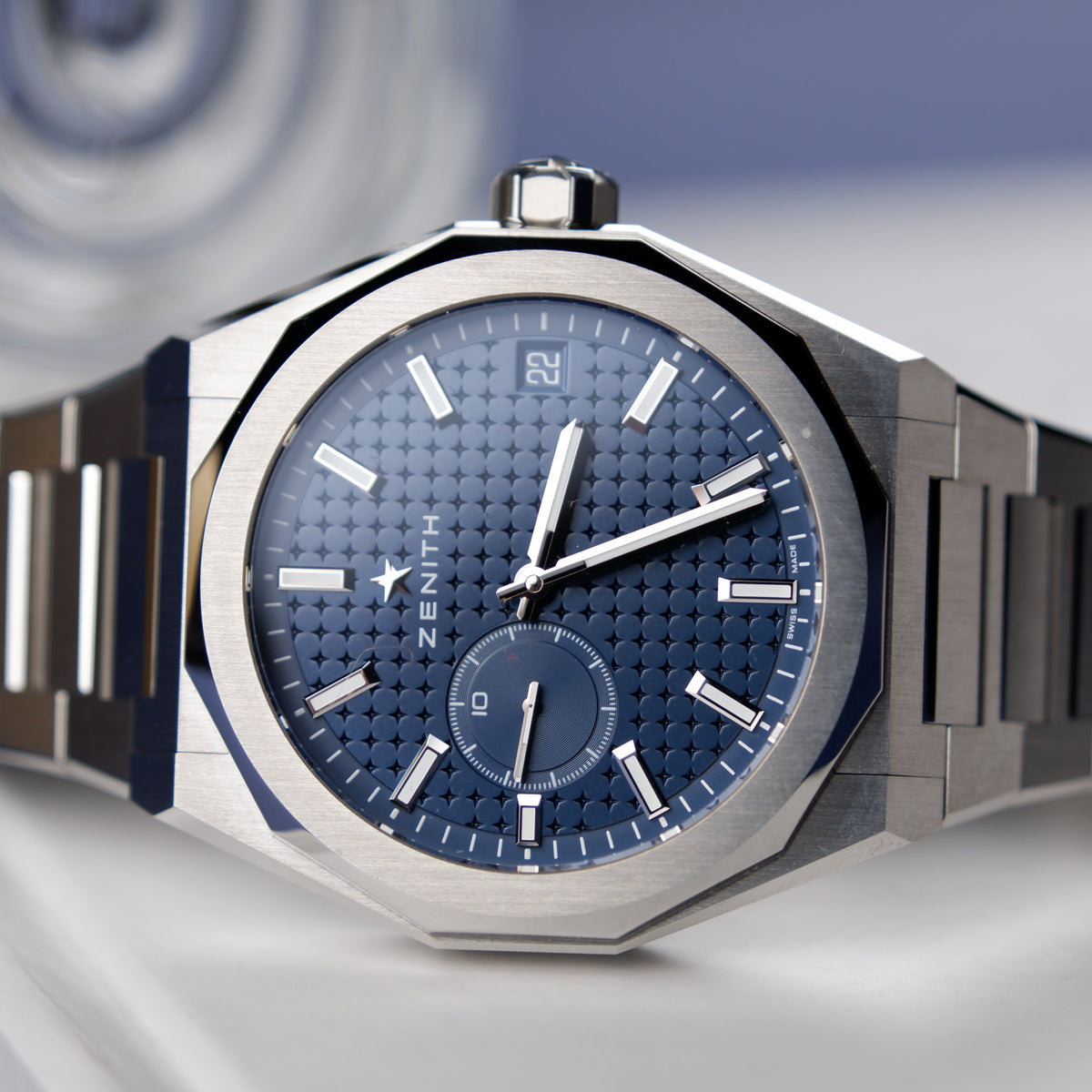 Zenith Defy Skyline Niebieski 41 mm Stal 03.9300.3620/51.I001