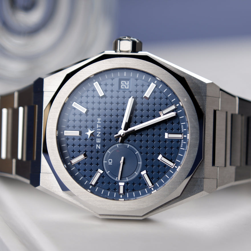 Zenith Defy Skyline Niebieski 41 mm Stal 03.9300.3620/51.I001