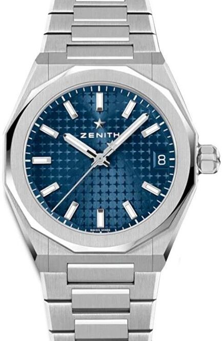 Zenith Defy Skyline Niebieski 36 mm Stal 03.9400.670/51.I001