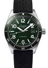 Glashütte Original SeaQ Zielony 39 mm Stal 1-39-11-13-83-33