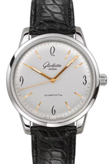 Glashütte Original Sixties Srebrny 39 mm Stal 1-39-52-01-02-04
