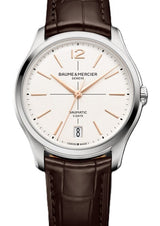 Baume & Mercier Clifton Srebrny 39 mm Stal M0A10773