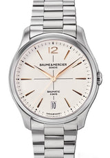 Baume & Mercier Clifton Srebrny 39 mm Stal M0A10793