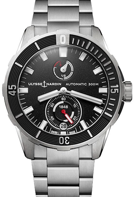 Ulysse Nardin Marine Diver Chronometer Czarny 44 mm Tytan 1183-170-7M/92
