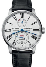 Ulysse Nardin Marine Torpilleur Biały 42 mm Stal 1183-310/40