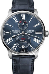Ulysse Nardin Marine Torpilleur Niebieski 42 mm Stal 1183-310/43