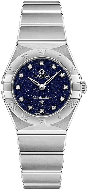 Omega Constellation Niebieski 25 mm Stal