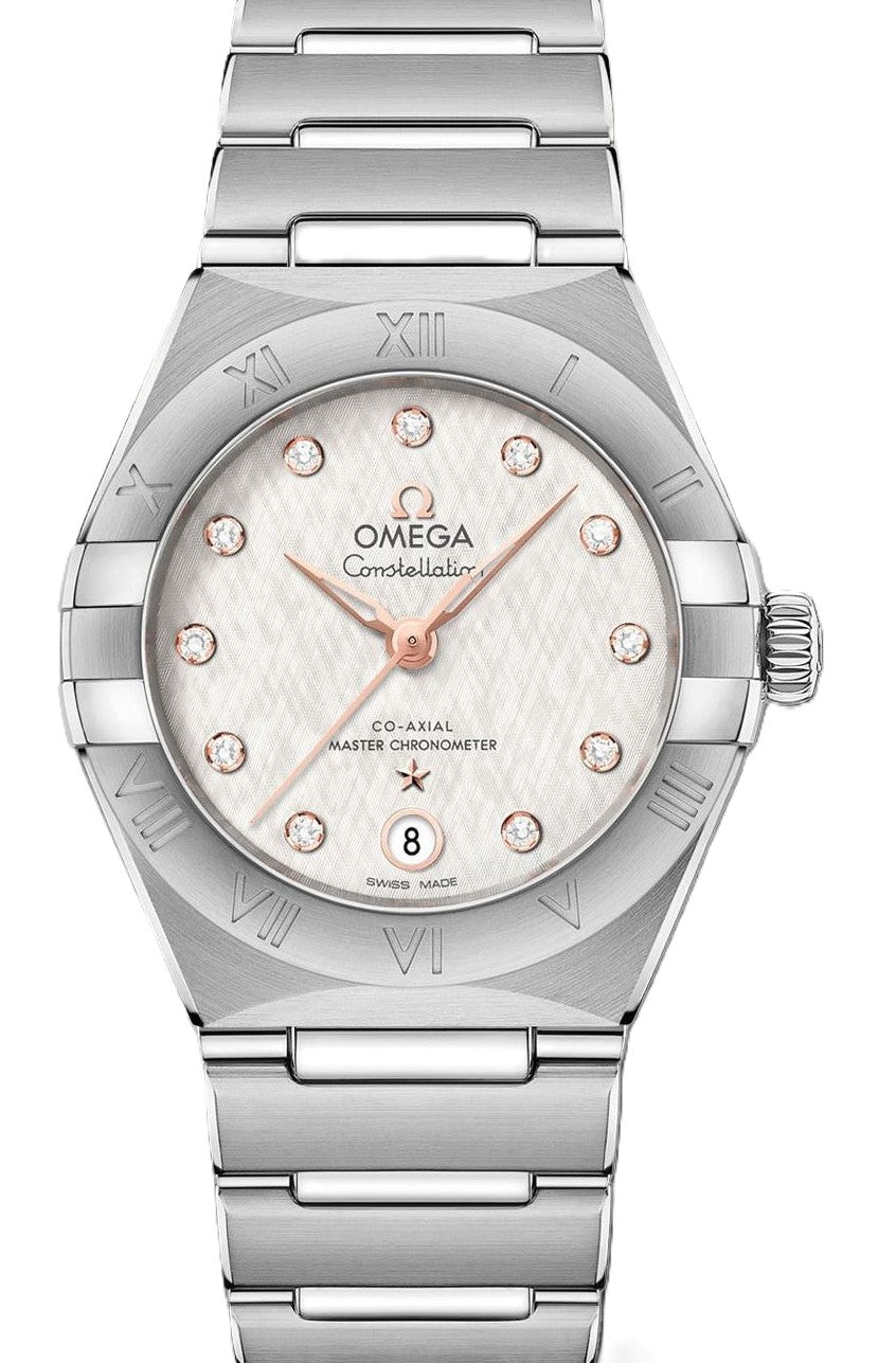Omega Constellation Srebrny 29 mm Stal 131.10.29.20.52.001