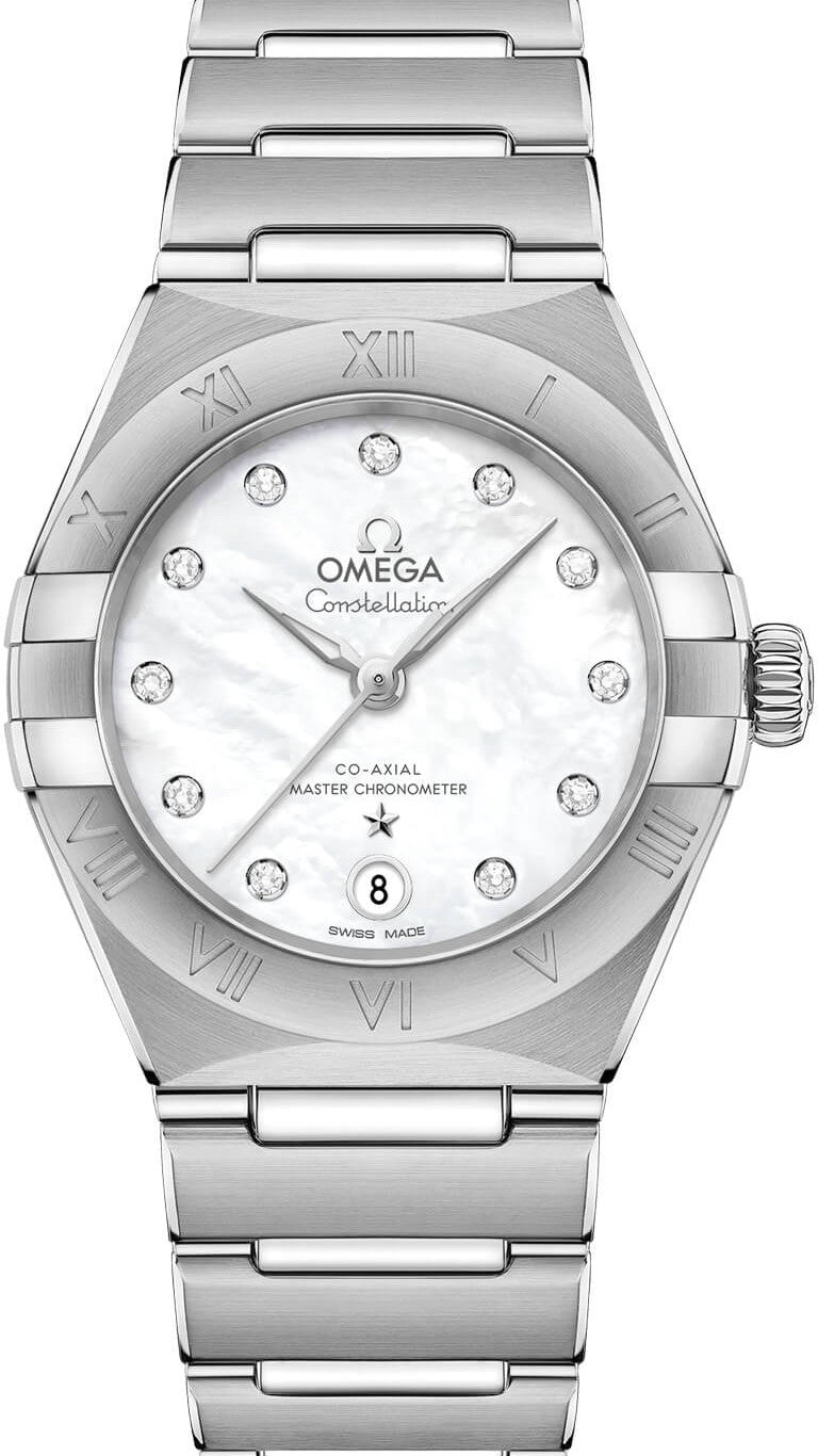 Omega Constellation Masa perlowa 29 mm Stal 131.10.29.20.55.001