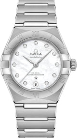 Omega Constellation Masa perlowa 29 mm Stal 131.10.29.20.55.001