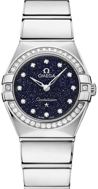 Omega Constellation Niebieski 25 mm Stal 131.15.25.60.53.002
