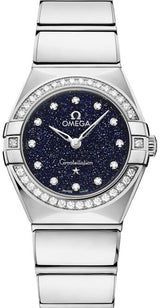 Omega Constellation Niebieski 25 mm Stal 131.15.25.60.53.002