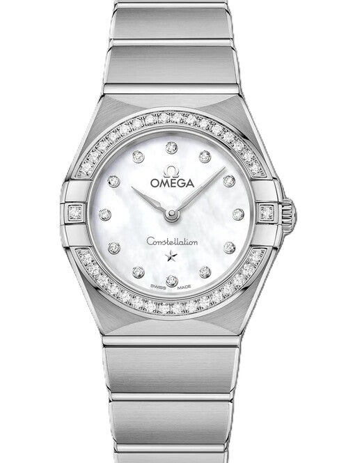 Omega Constellation Masa perłowa 25 mm Stal 131.15.25.60.55.001