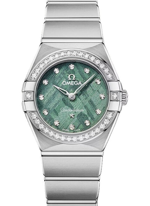 Omega Constellation Zielony 25 mm Stal 131.15.25.60.99.001