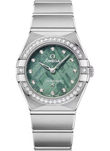 Omega Constellation Zielony 25 mm Stal 131.15.25.60.99.001