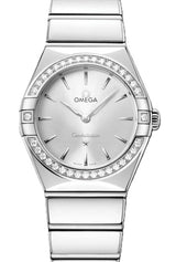 Omega Constellation Srebrny 28 mm Stal 131.15.28.60.02.001