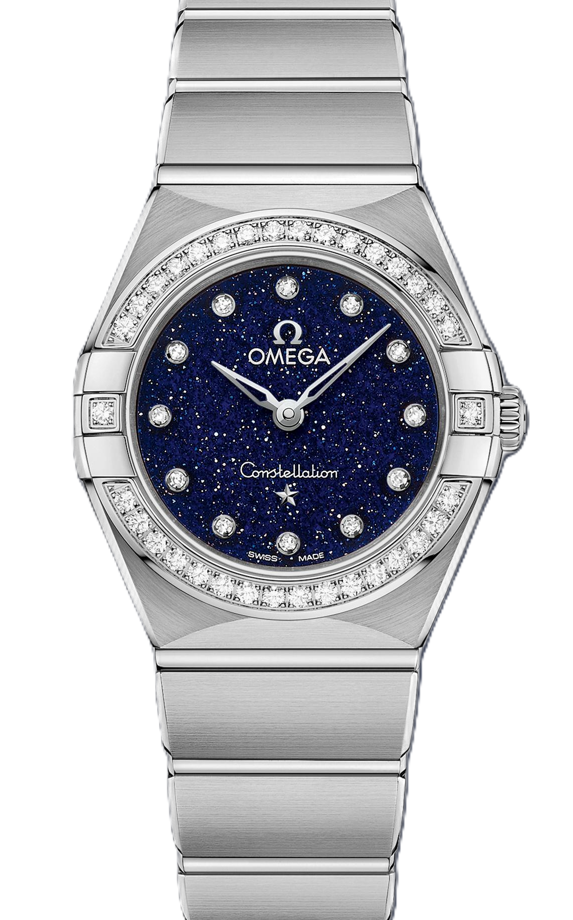 Omega Constellation Niebieski 29 mm Stal 131.15.29.20.53.001