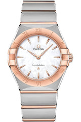Omega Constellation Masa perlowa 28 mm Zloto/Stal 131.20.28.60.05.001