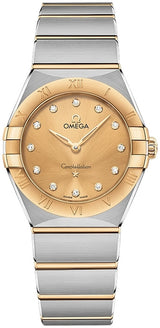 Omega Constellation Manhattan Quartz Żółty Złoto/Stal 131.20.28.60.58.001