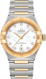 Omega Constellation Masa perlowa 29 mm Zloto/Stal 131.20.29.20.55.002