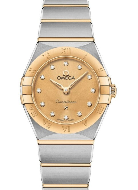 Omega Constellation Żółty 29 mm Złoto/Stal 131.20.29.20.58.001