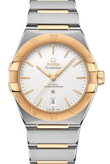 Omega Constellation Srebrny 39 mm Zloto/Stal 131.20.39.20.02.002