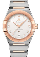 Omega Constellation Srebrny 39 mm Złoto/Stal 131.20.39.20.52.001