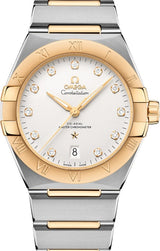 Omega Constellation Srebrny 39 mm Złoto/Stal 131.20.39.20.52.002
