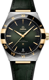 Omega Constellation Zielony 41 mm Zloto/Stal 131.23.41.21.10.001
