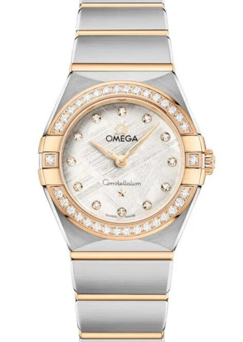 Omega Constellation Szary 25 mm Złoto/Stal 131.25.25.60.99.002