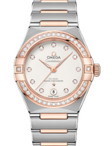 Omega Constellation Srebrny 29 mm Zloto/Stal 131.25.29.20.52.001
