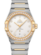 Omega Constellation Srebrny 29 mm Zloto/Stal 131.25.29.20.52.002