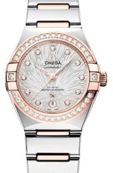 Omega Constellation Srebrny 29 mm Złoto/Stal 131.25.29.20.52.003