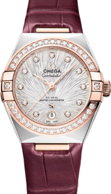 Omega Constellation Srebrny 29 mm Złoto/Stal 131.28.29.20.52.001