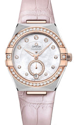 Omega Constellation Masa perlowa 34 mm Zloto/Stal 131.28.34.20.55.001