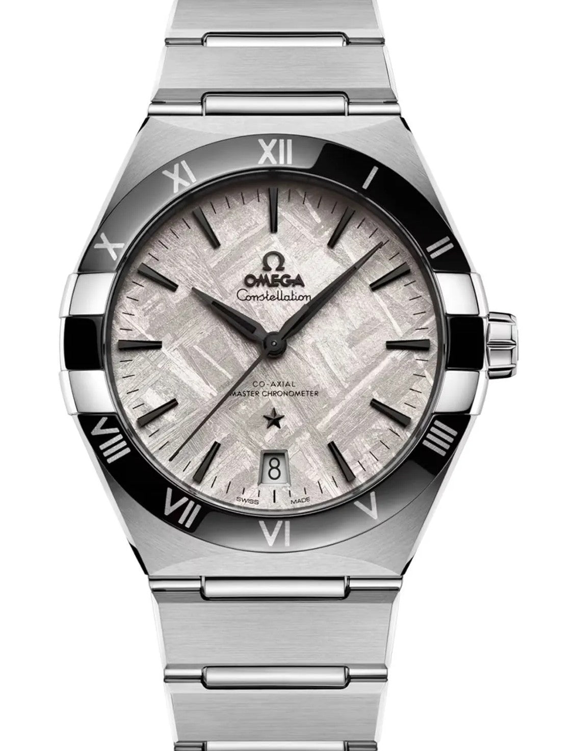 Omega Constellation Szary 41 mm Stal 131.30.41.21.99.001